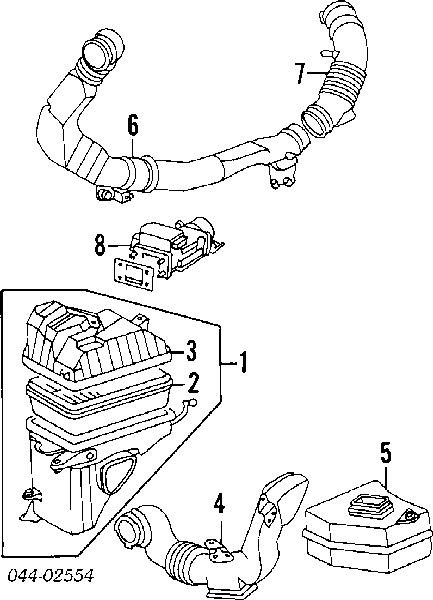 Купити 2225076010 Toyota Повітромір