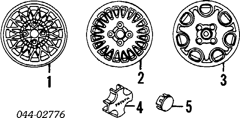 9008494001 Toyota Гайка колеса