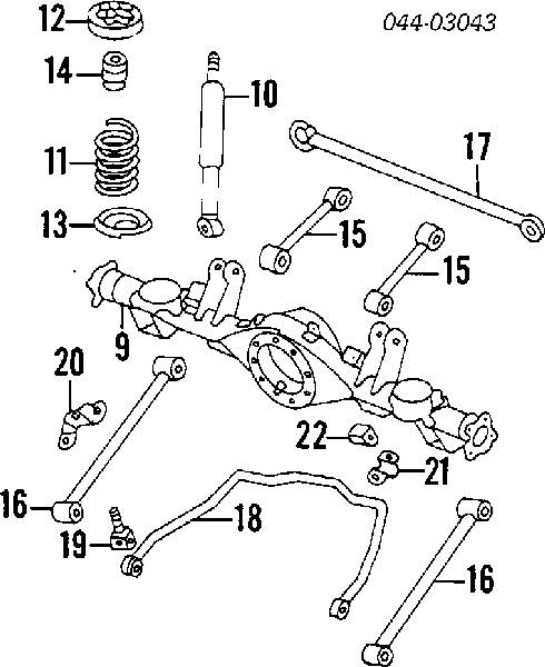Подушка стабілізатора Toyota 4881520020 ціна, від 1.69 USD