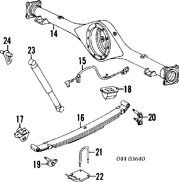Стремянка ресори (TRUCK) Q3760734 Q-fix