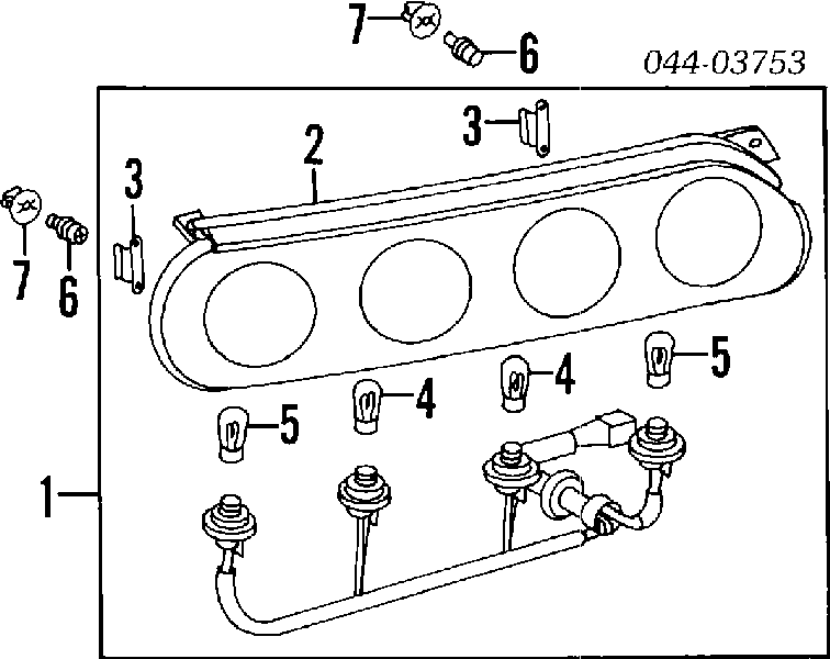 Пістон (кліп) кріплення бампера заднього Lexus GS (S19) (Лексус GS)
