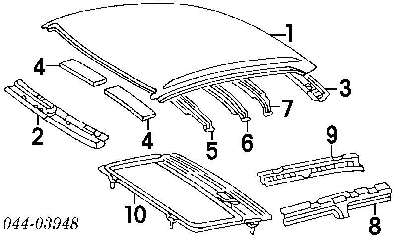 8630033010 Toyota Антена на дах