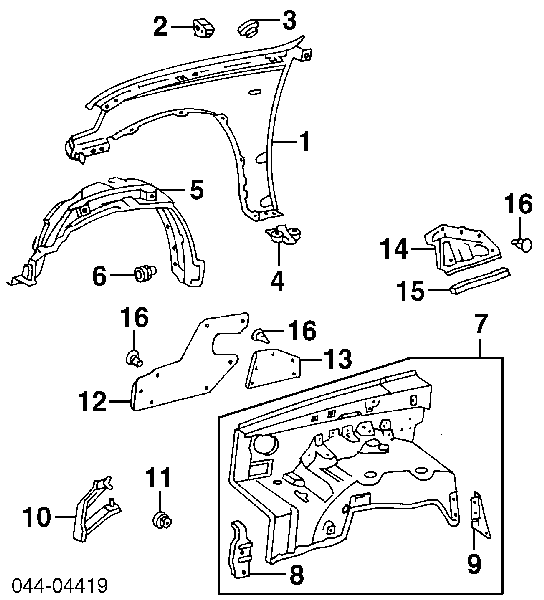 9017906308 Toyota 