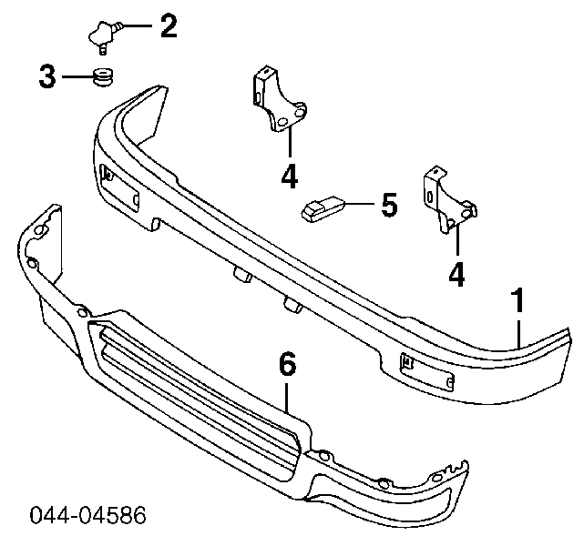 Бампер передній 5210135070 Toyota