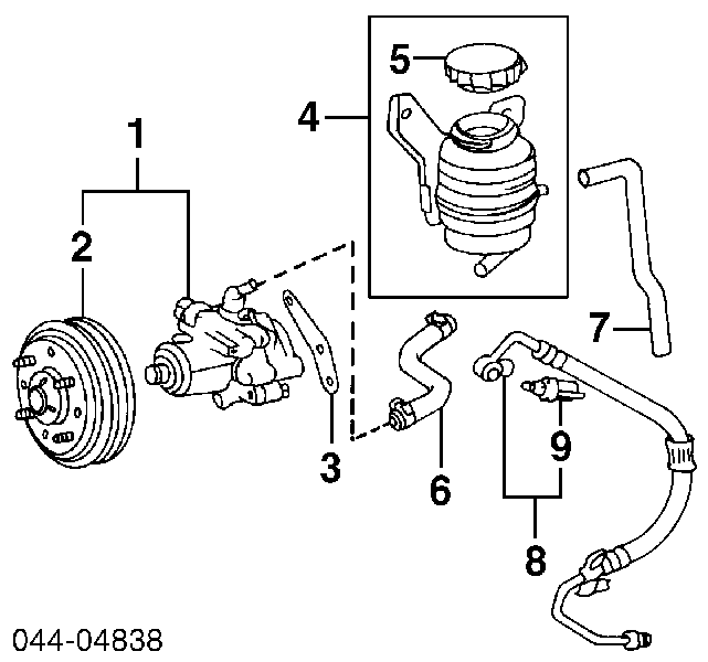Купити 4431028051 Toyota Насос гідравліки