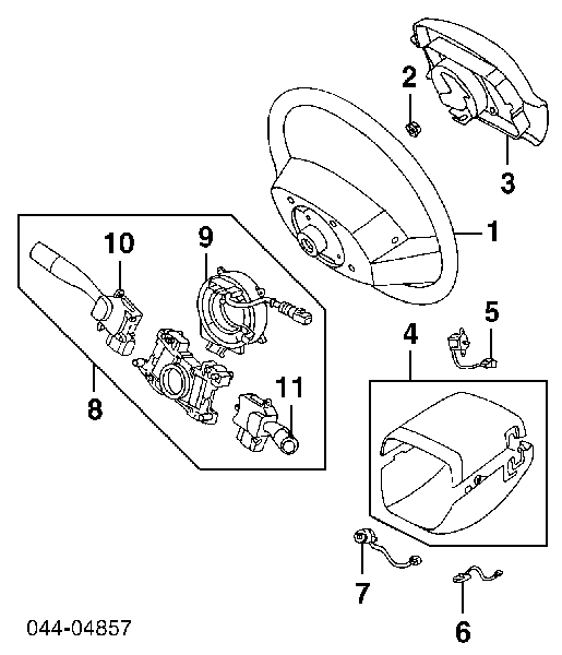 Контакти замку запалювання Toyota 8445041010 ціна, від 84.65 USD