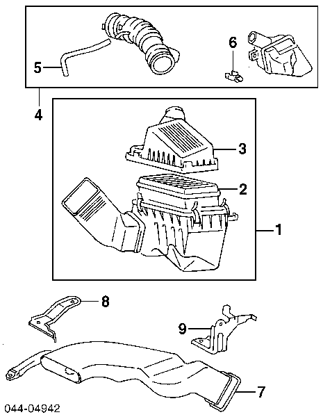 Повітряний фільтр 1780111080 Toyota