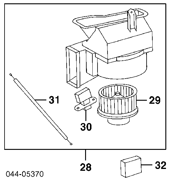 Резистор (опір) пічки, обігрівача салону 8713833030 Toyota