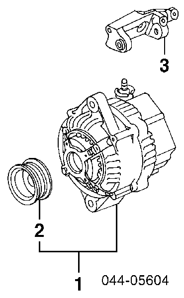 270600F040 Toyota генератор