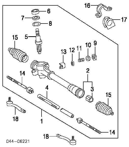 Рульова колонка 4551052020 Toyota