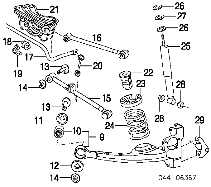 Пружини задні Toyota 4823142110