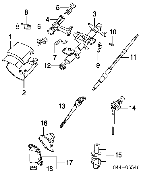 Втулка рульової колонки Toyota 4527316020 ціна, від 3.60 USD