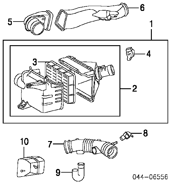 Елемент повітряного фільтра Toyota 1780146060 ціна, від 6.18 USD