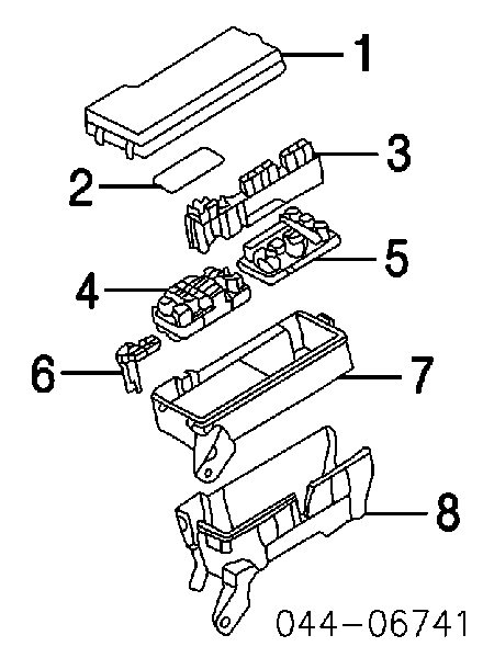 8266348010 Toyota Корпус блока запобіжників
