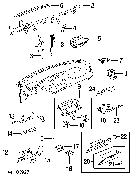  55401AA040B2 Toyota