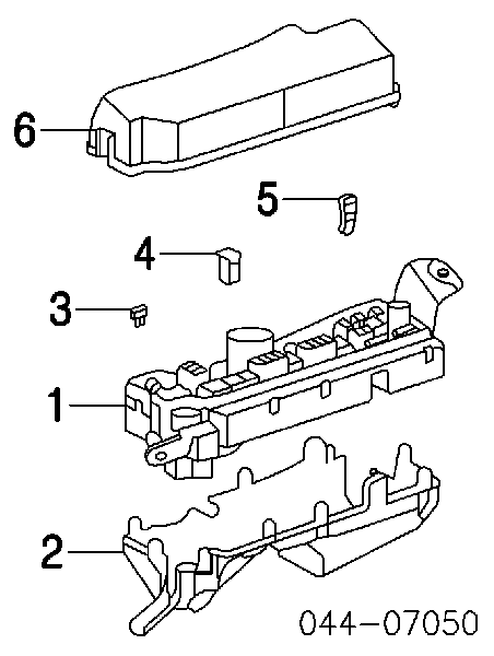  Запобіжник Toyota TERCEL 