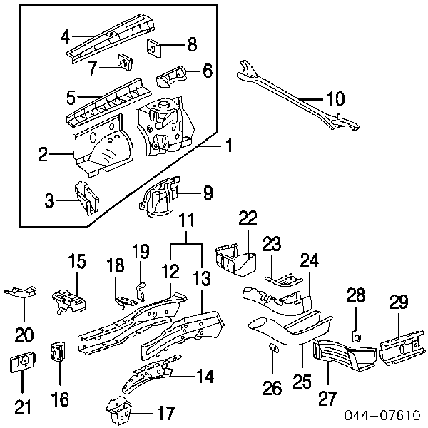  570220E010 Toyota