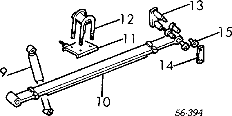 Амортизатор задній 8944731870 Isuzu