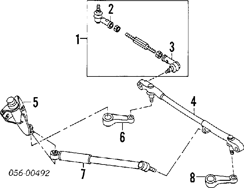 Важіль маятниковий 8971028230 Isuzu