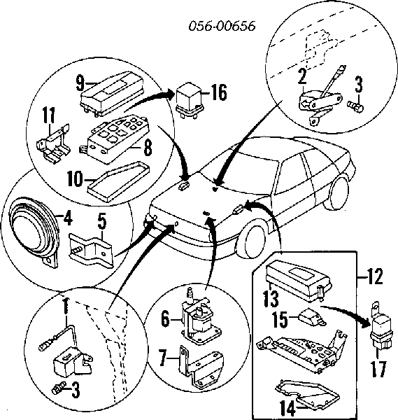 Котушка запалювання 8011154660 Isuzu