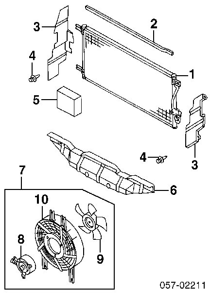  Mitsubishi MR460576 ціна, від 6.33 USD
