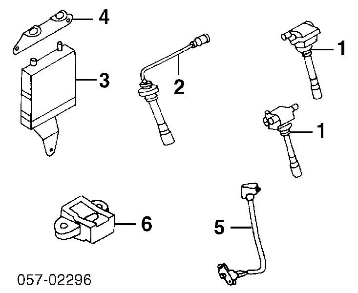 MR578312 Chrysler датчик положення (оборотів коленвалу)
