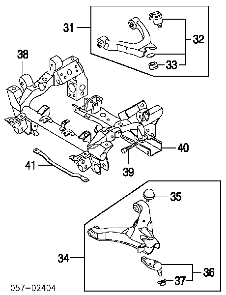 Пильовик нижньої кульової опори на Mitsubishi Pajero III 