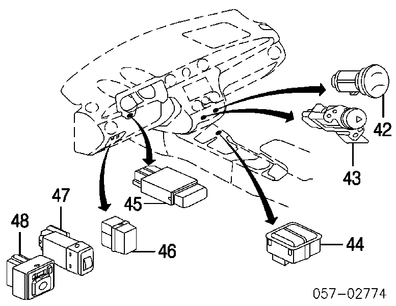  MR572849 Mitsubishi