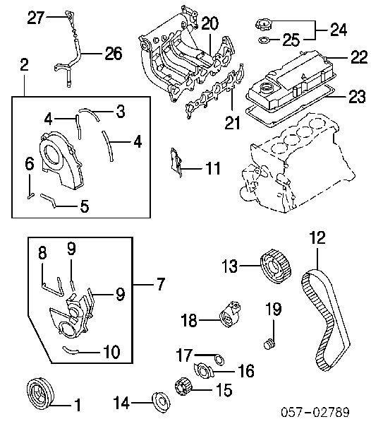 Щуп-індикатор рівня масла в двигуні Mitsubishi MD373042 ціна, від 13.64 USD