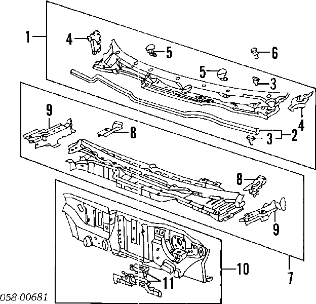  74143ST7003 Honda