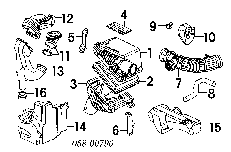  17228PY3A00 Honda