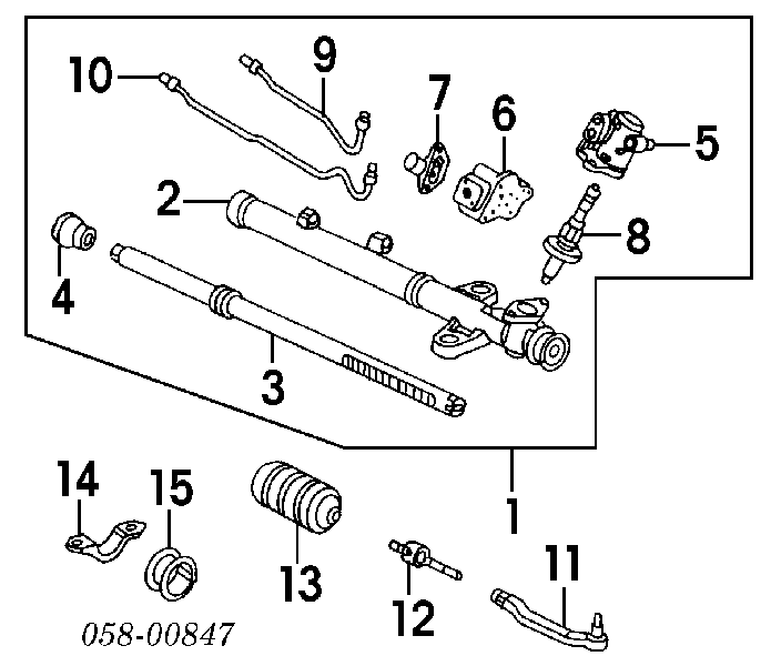 Пильник рульової тяги Honda 53537SP0003 ціна, від 13.51 USD