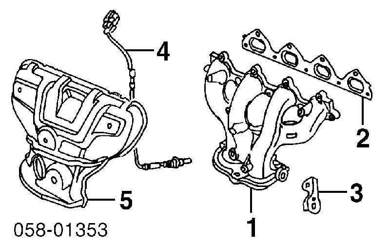 Лямбда датчик кисню Honda 36531P2RA01 ціна, від 27.23 USD