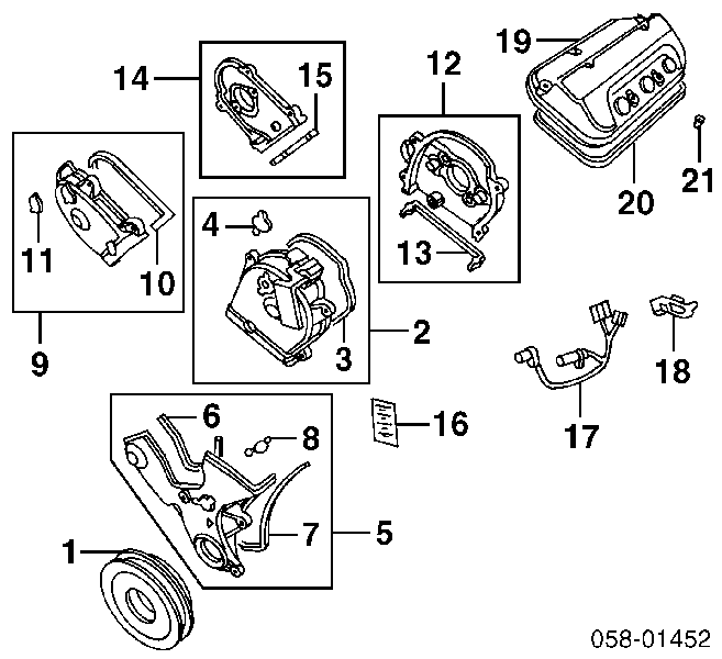 Купити 90442P8AA00 Honda Шайба болта клапанної кришки