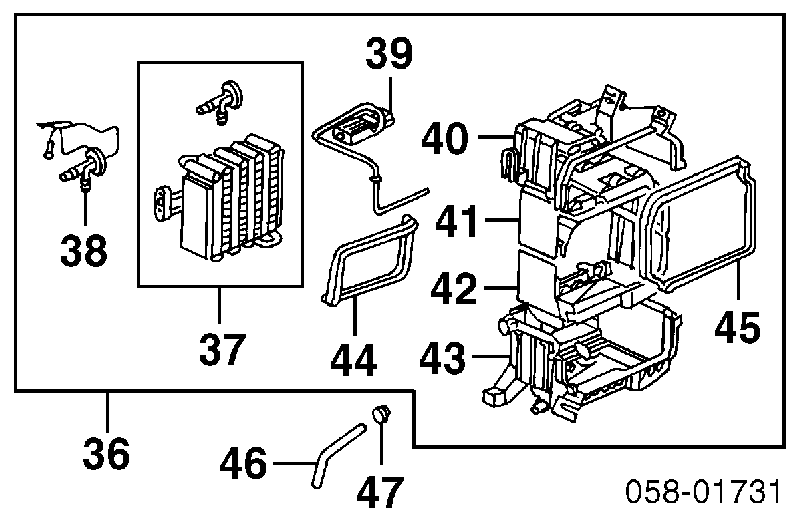 80430S01A21 Honda 