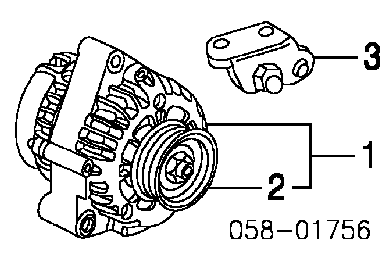 Генератор 31100PGKA03RM Honda