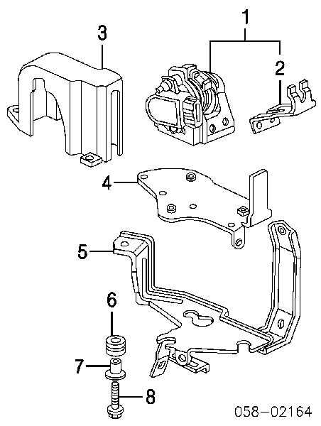 Датчик положення педалі акселератора (газу) Tqparts TQ18016 ціна, від 35.69 USD