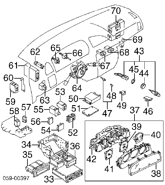  3960075F00 Suzuki