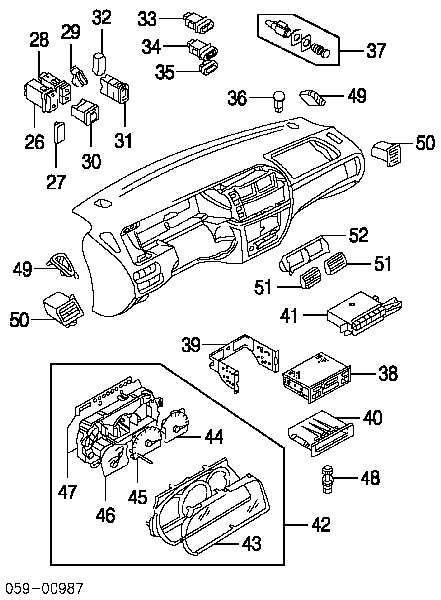  7455065D205PK Suzuki