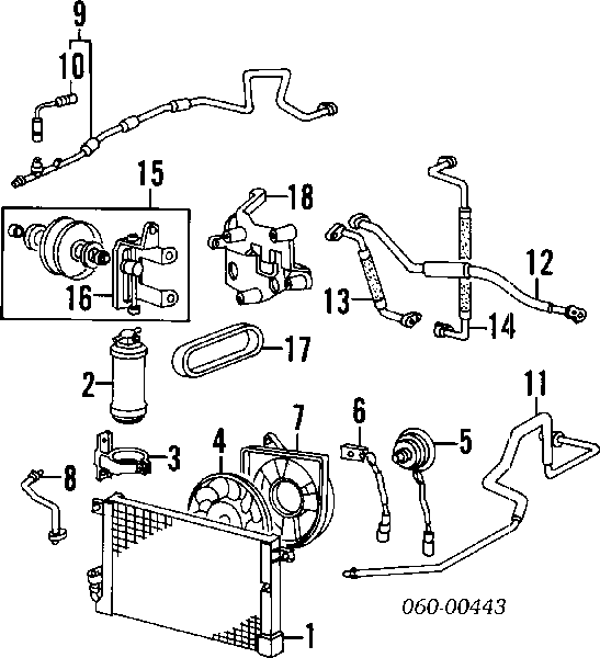 9771323700 Hyundai/Kia Поліклиновий ремінь