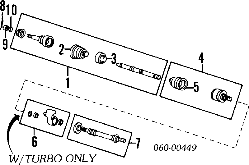 ШРУС зовнішній передній 4950823B00 Hyundai/Kia