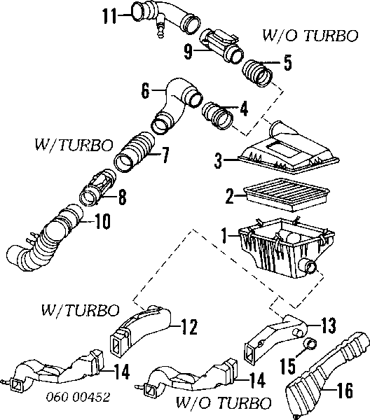 Повітряний фільтр 2811322010 Hyundai/Kia