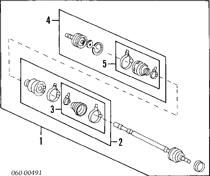 Купити 4950624A00 Hyundai/Kia Пильник шарніра приводу