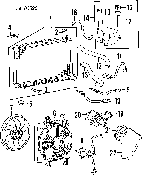 Шланг/патрубок радіатора охолодження, нижній Hyundai Sonata (Хендай Соната)
