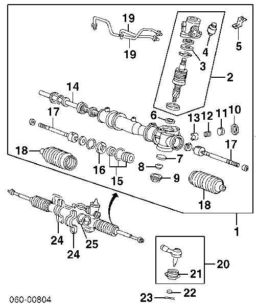 Управління рульове в зборі Hyundai/Kia 5771027100 ціна, від 177.33 USD