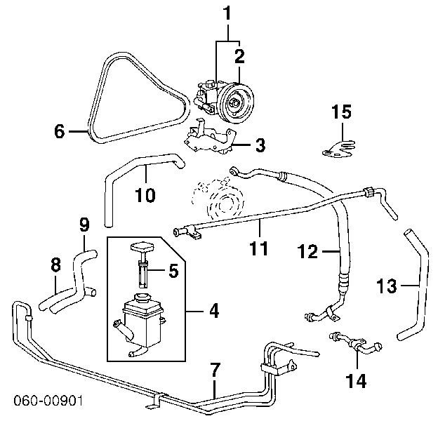 5710034000 Hyundai/Kia насос гідропідсилювача керма (гпк)