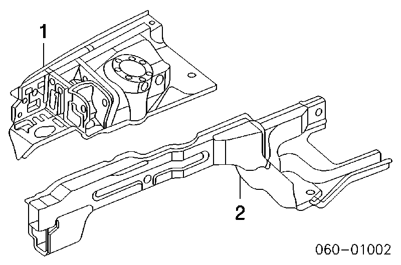 645023D100 Hyundai/Kia панель бризковика (лонжерону моторного відсіку, права)