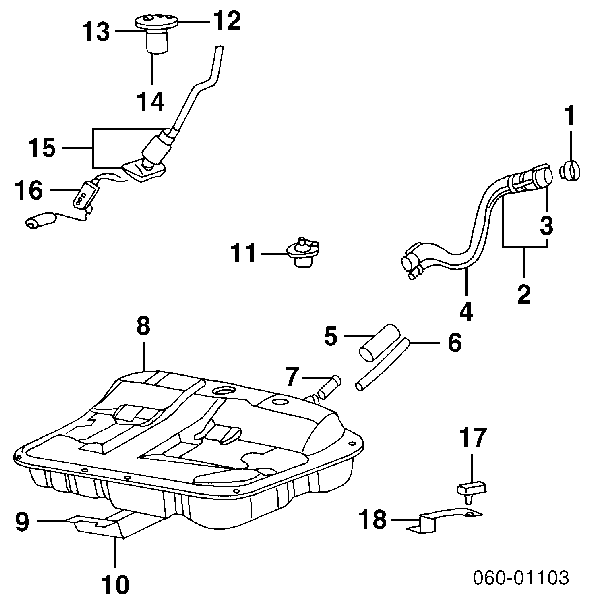 Датчик покажчика рівня палива Hyundai/Kia 9446038000 ціна, від 38.01 USD