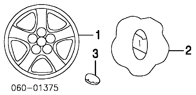 Купити 52950M1000 Hyundai/Kia Колісні гайки
