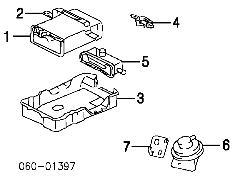 Клапан EGR рециркуляції газів Hyundai/Kia 2845038210